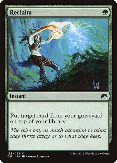 Reclaim ORI-195 Magic Origins Magic card