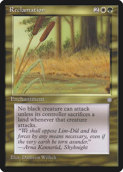 Reclamation ICE-300 Ice Age Magic card