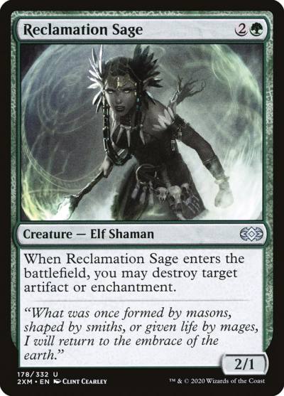 Reclamation Sage 2XM-178 Double Masters Magic card