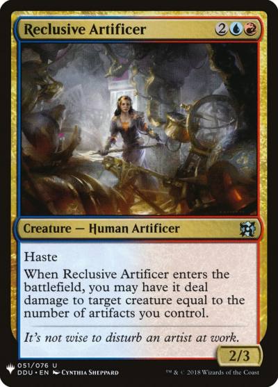 Reclusive Artificer PLST-DDU-51 The List Magic card