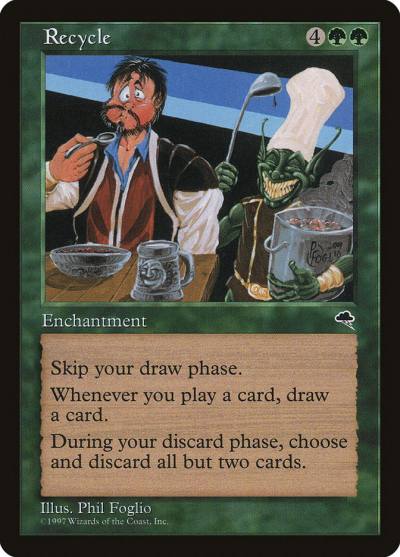 Recycle TMP-248 Tempest Magic card