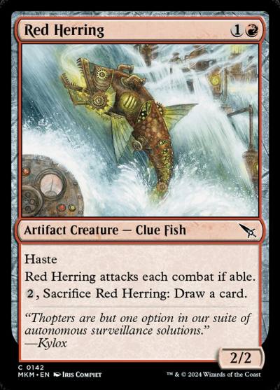Red Herring MKM-142 Murders at Karlov Manor Magic card