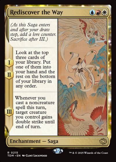 Rediscover the Way PTDM-215P Tarkir: Dragonstorm Promos Magic card