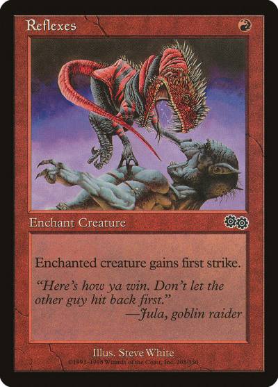 Reflexes USG-208 Urza's Saga Magic card