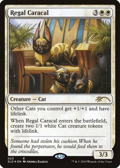 Regal Caracal SLD-23 Secret Lair Drop Magic card