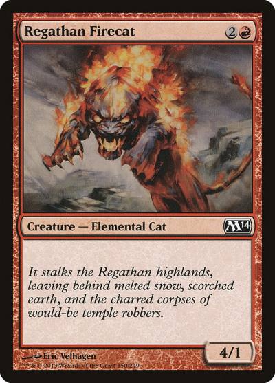 Regathan Firecat M14-150 Magic 2014 Magic card