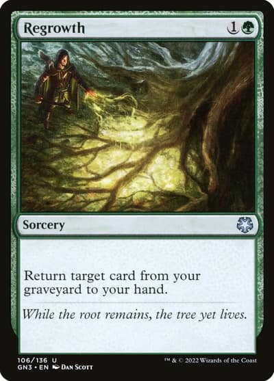 Regrowth GN3-106 Game Night: Free-for-All Magic card