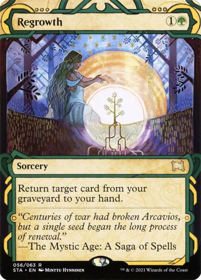 Regrowth STA-56 Strixhaven Mystical Archive Magic card