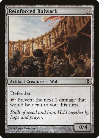 Reinforced Bulwark 223 Rise of the Eldrazi Magic card