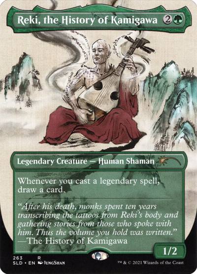 Reki, the History of Kamigawa SLD-263 Secret Lair Drop Magic card