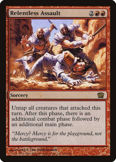 Relentless Assault 8ED-214STAR Eighth Edition Magic card