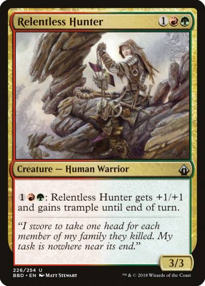 Relentless Hunter BBD-226 Battlebond Magic card