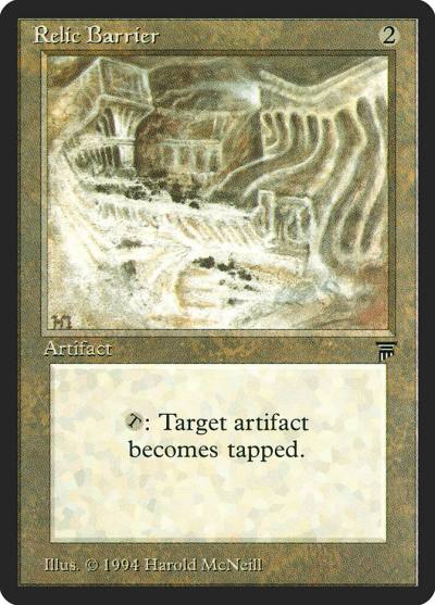 Relic Barrier LEG-292 Legends Magic card