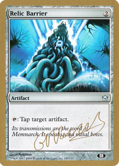 Relic Barrier WC04-GN147SB World Championship Decks 2004 Magic card