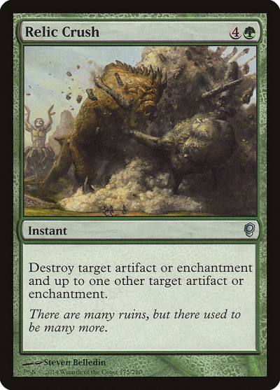 Relic Crush CNS-175 Conspiracy Magic card