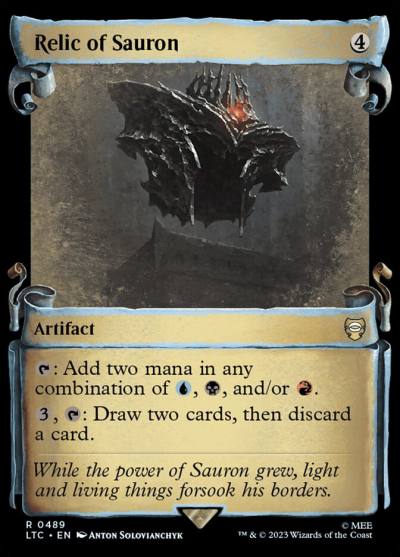 Relic of Sauron LTC-489 Tales of Middle-earth Commander Magic card