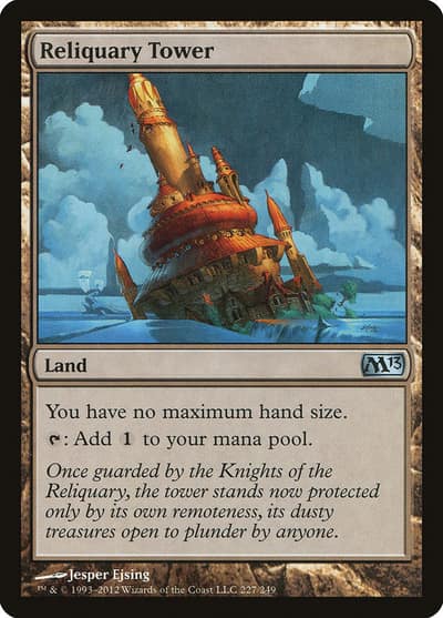 Reliquary Tower M13-227 Magic 2013 Magic card