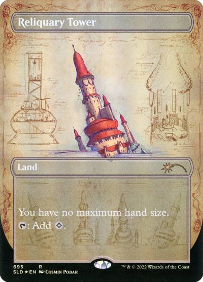 Reliquary Tower SLD-695 Secret Lair Drop Magic card