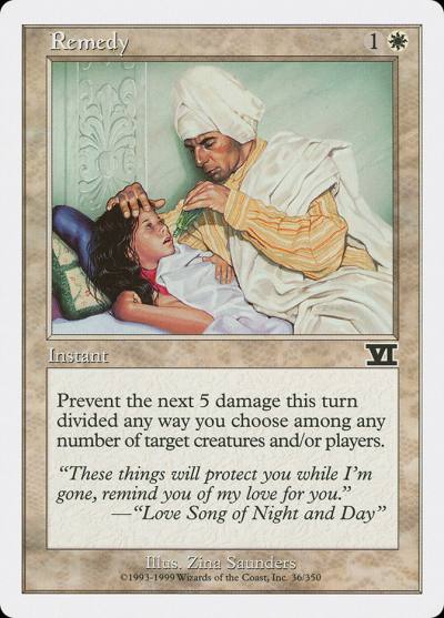 Remedy 6ED-36 Classic Sixth Edition Magic card