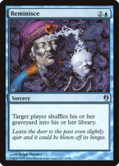 Reminisce DDJ-22 Duel Decks: Izzet vs. Golgari Magic card