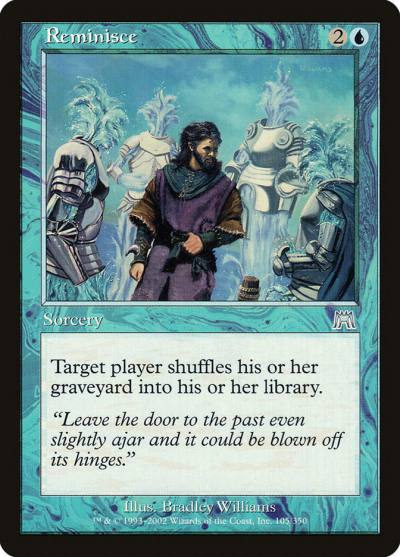 Reminisce ONS-105 Onslaught Magic card