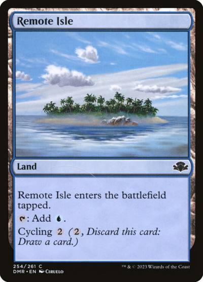 Remote Isle DMR-254 Dominaria Remastered Magic card