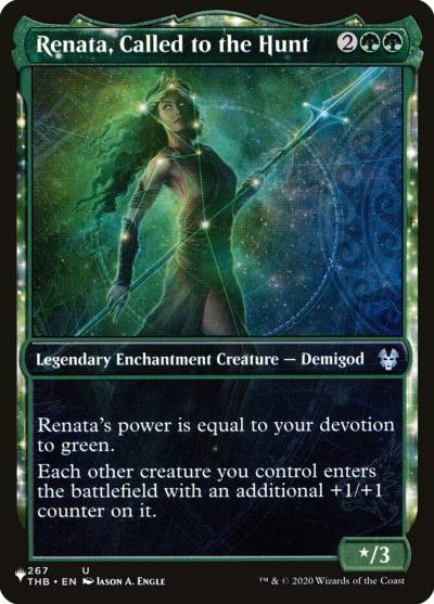 Renata, Called to the Hunt PLST-THB-267 The List Magic card