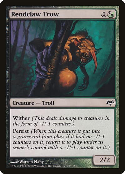 Rendclaw Trow 127 Eventide Magic card