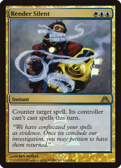 Render Silent PDGM-96STAR Dragon's Maze Promos Magic card