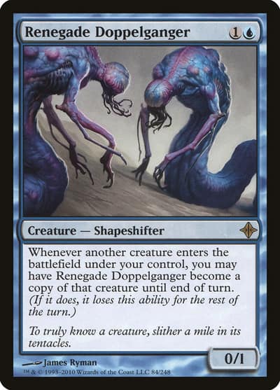 Renegade Doppelganger 84 Rise of the Eldrazi Magic card