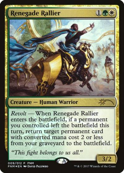 Renegade Rallier F17-9 Friday Night Magic 2017 Magic card