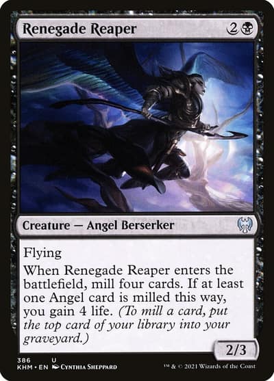 Renegade Reaper 386 Kaldheim Magic card