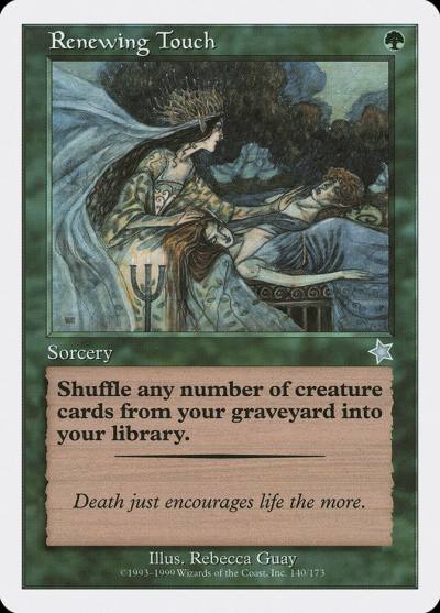 Renewing Touch S99-140 Starter 1999 Magic card