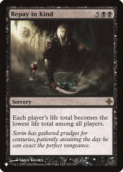 Repay in Kind PLST-ROE-125 The List Magic card