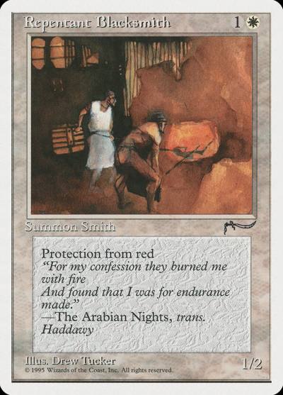 Repentant Blacksmith CHR-11 Chronicles Magic card