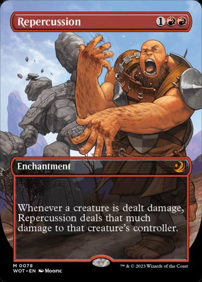 Repercussion WOT-78 Wilds of Eldraine: Enchanting Tales Magic card