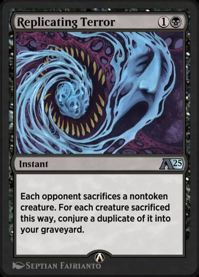 Replicating Terror YDSK-10 Alchemy: Duskmourn Magic card