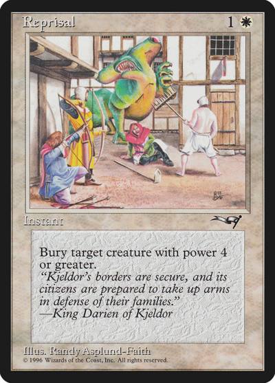 Reprisal ALL-13B Alliances Magic card