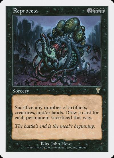 Reprocess 7ED-159 Seventh Edition Magic card