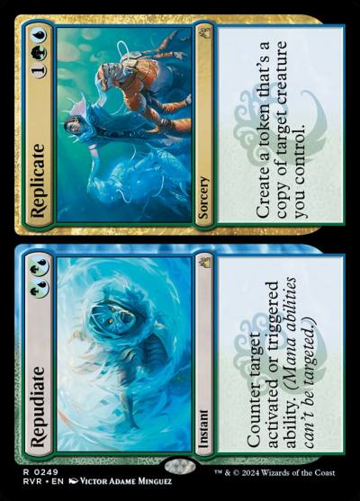 Repudiate // Replicate RVR-249 Ravnica Remastered Magic card