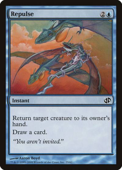 Repulse DD2-25 Duel Decks: Jace vs. Chandra Magic card