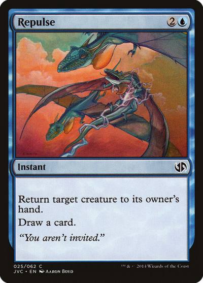 Repulse JVC-25 Duel Decks Anthology: Jace vs. Chandra Magic card