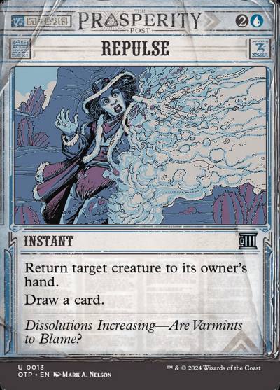 Repulse OTP-13 Breaking News Magic card