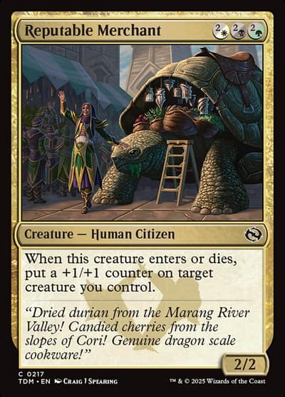 Reputable Merchant 217 Tarkir: Dragonstorm Magic card