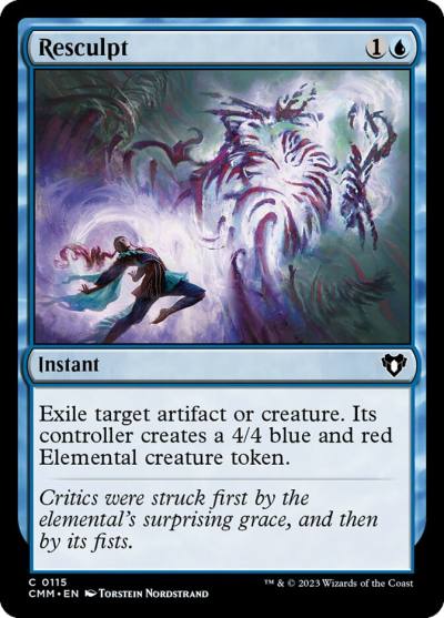Resculpt CMM-115 Commander Masters Magic card