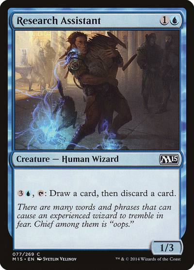 Research Assistant 77 Magic 2015 Magic card