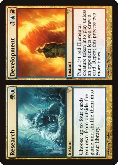 Research // Development DIS-155 Dissension Magic card