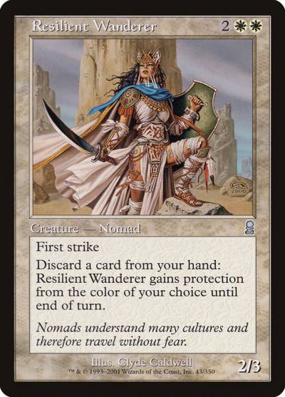 Resilient Wanderer ODY-43 Odyssey Magic card