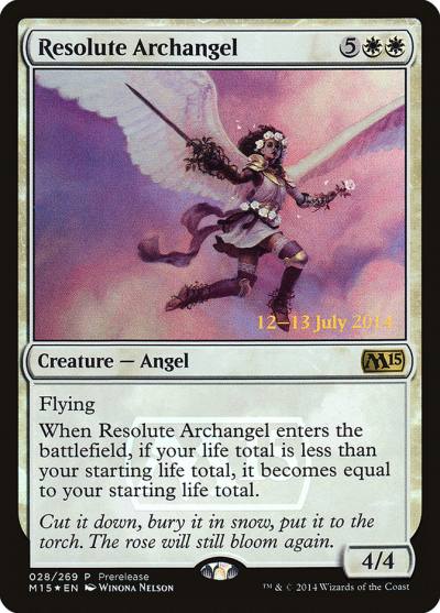 Resolute Archangel PM15-28 Magic 2015 Promos Magic card