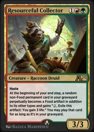 Resourceful Collector YBLB-29 Alchemy: Bloomburrow Magic card